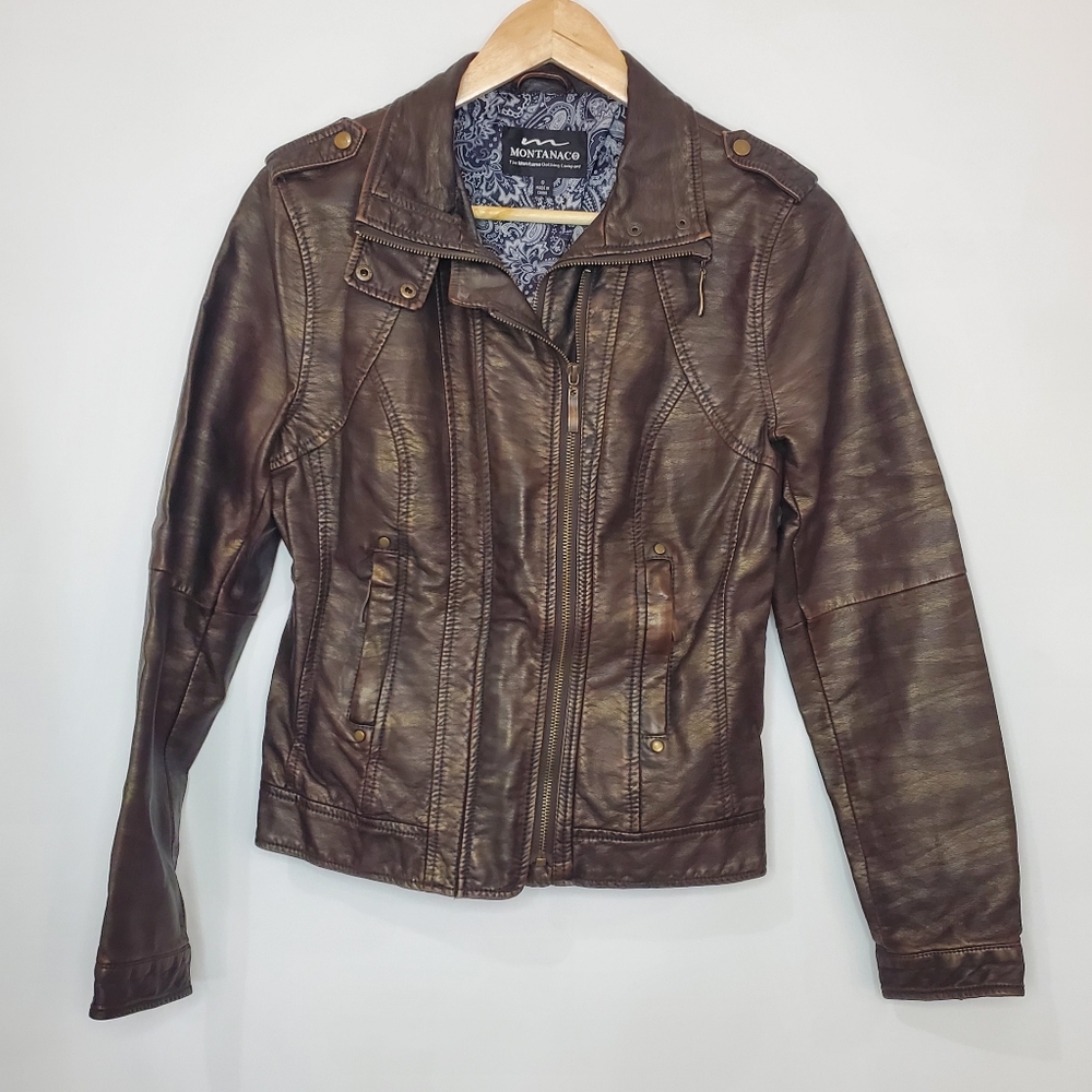 Montanco jacket size small in excellent condition, worn once.